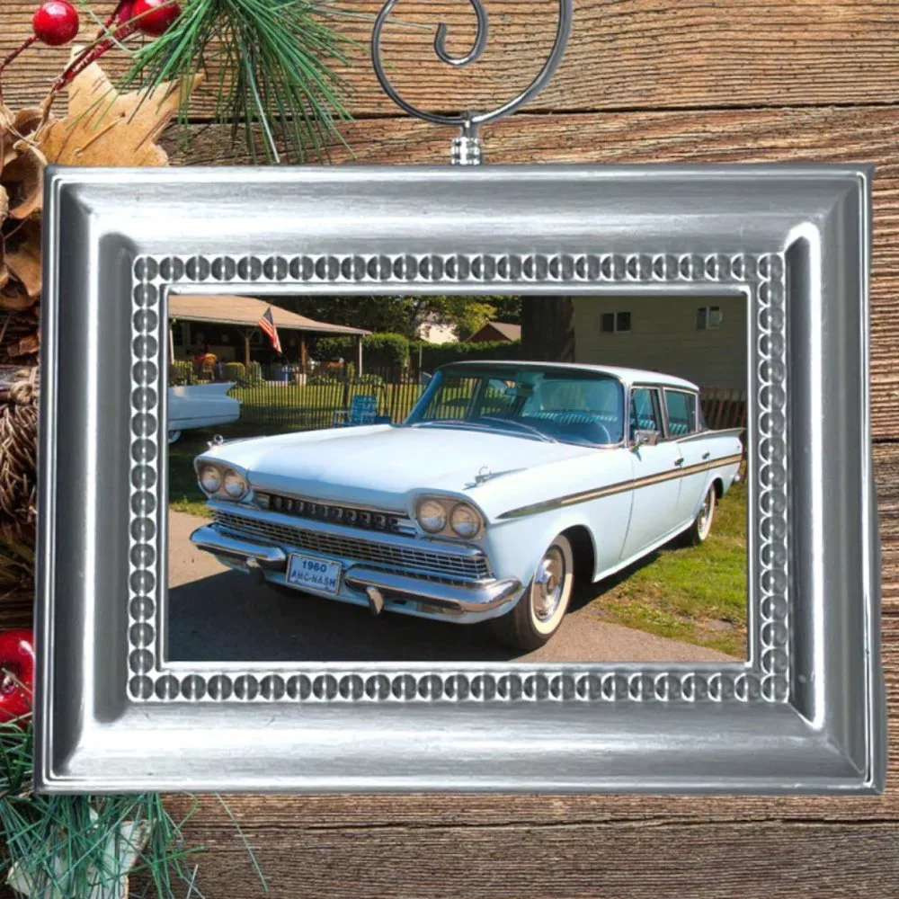 1960 AMC Rambler Ambassador Car‎ Automobile Memorabilia Retro Christmas Ornament